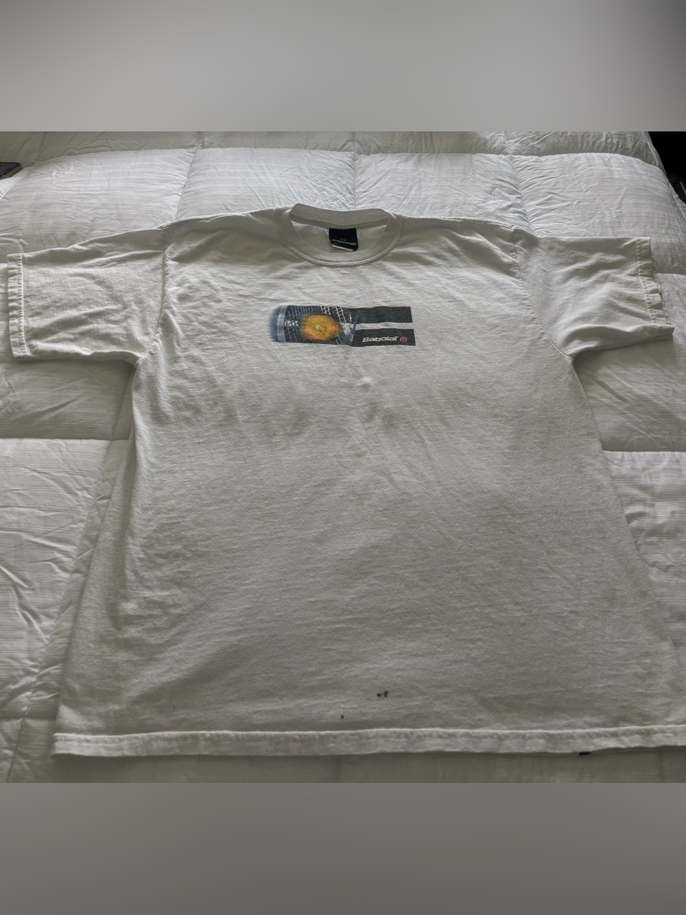 Vintage Babolat Tennis T-Shirt Size XL